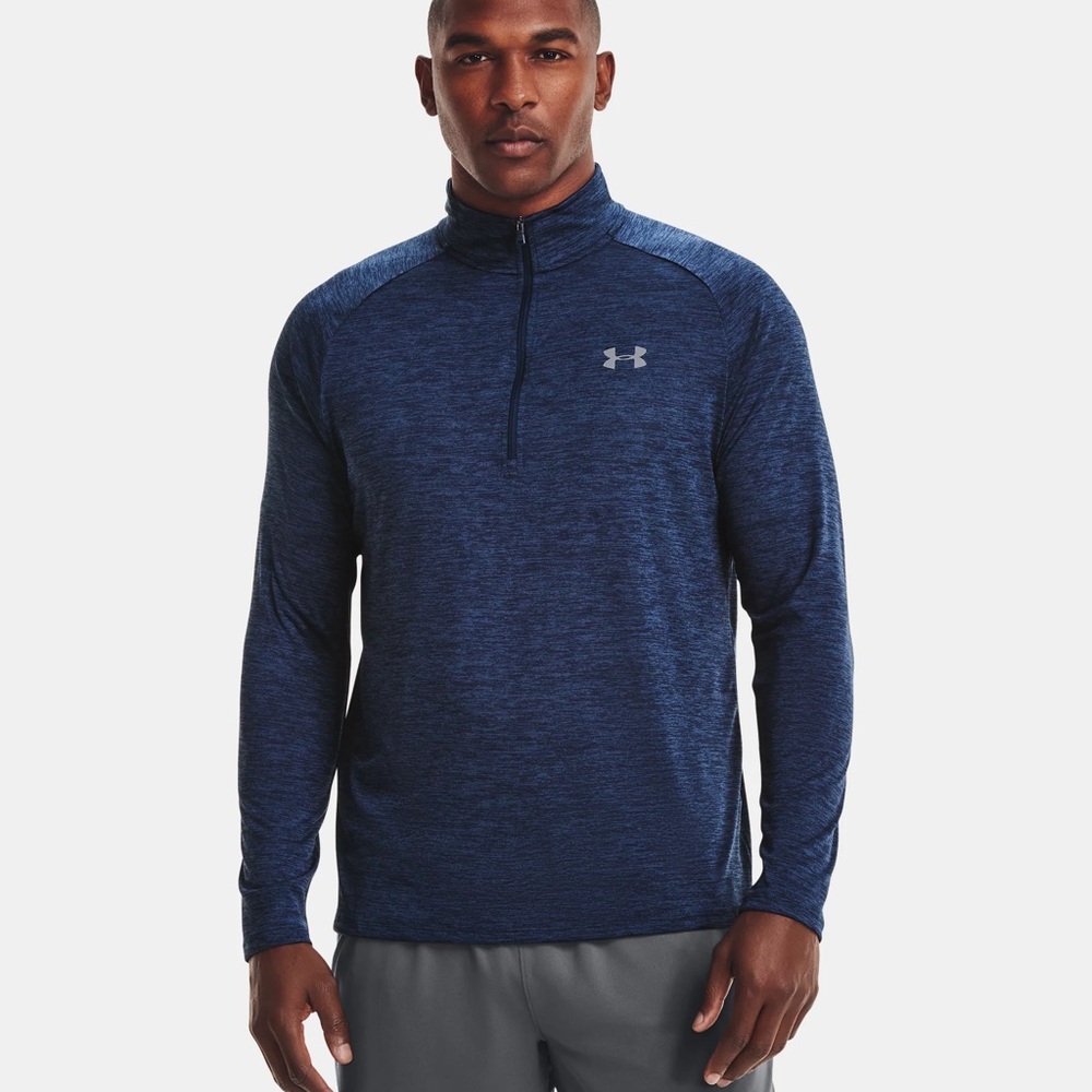 NWOT !! Men's UA Tech™ ½ Zip Long Sleeve